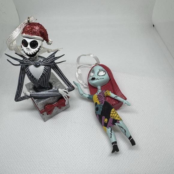 Disney Other - Disney  Jack Skellington Sally Bell Ornaments‎ nightmare Before Christmas lot